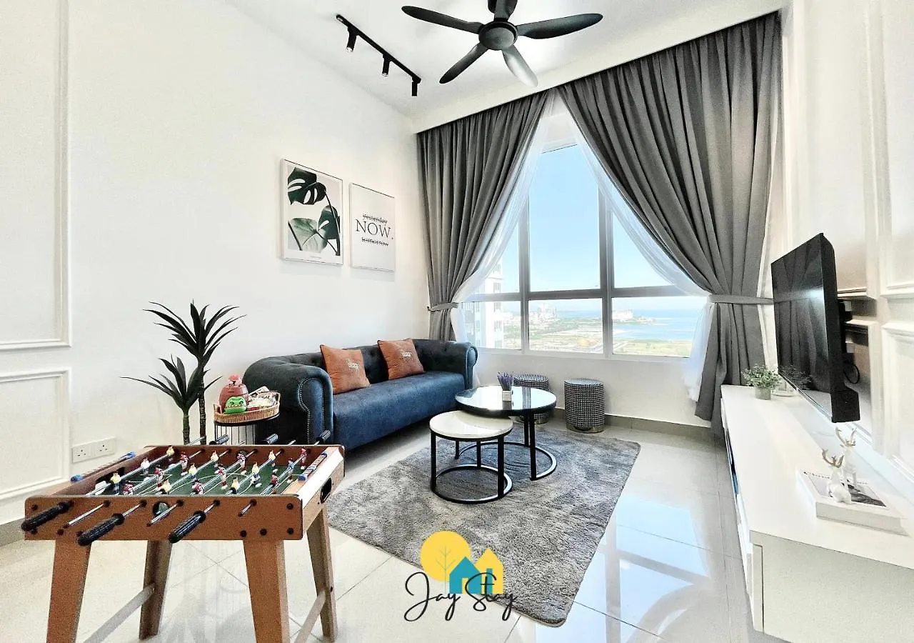 Apartmán Amber Cove L Luxury Seaview 2Br L 6-8Pax L Gamesroom L City Centre L Jonker St By Jay Stay Malacca